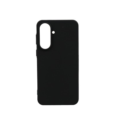 Galaxy A37 Kılıf Zore Biye Silikon Siyah