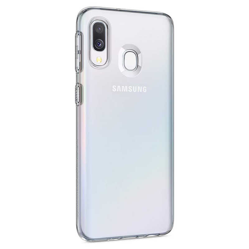 Galaxy A40 Kılıf Zore Süper Silikon Kapak - Renksiz