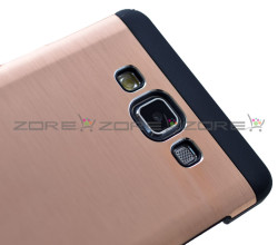 Galaxy A5 Kılıf Zore Metal Motomo Kapak - Thumbnail