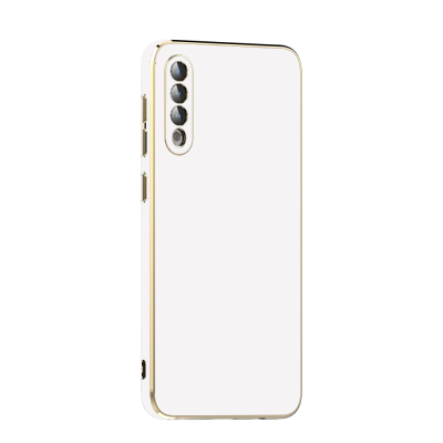 Galaxy A50 Case Zore Bark Cover White