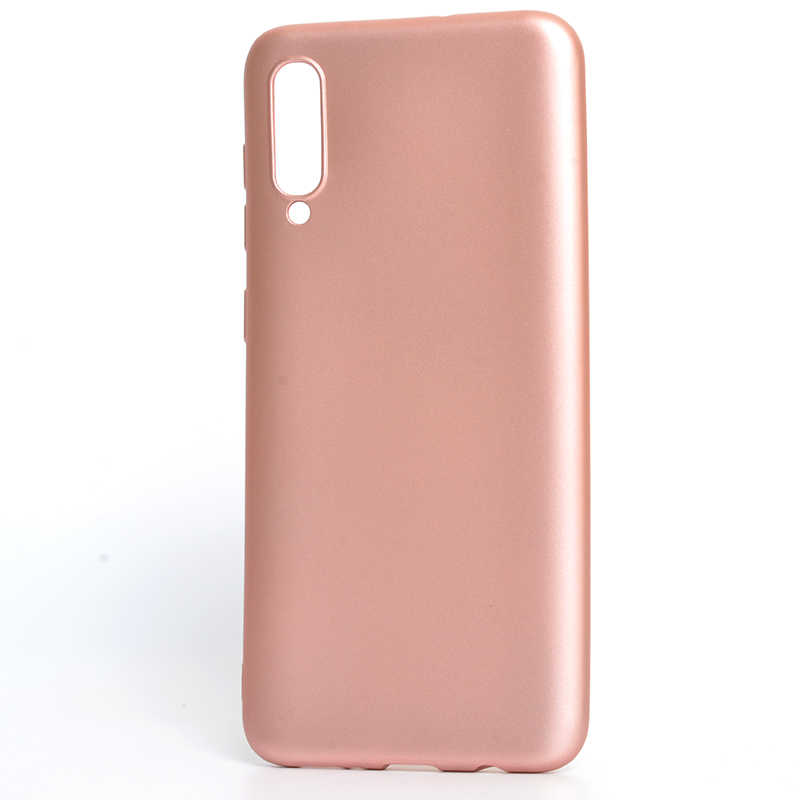 Galaxy A50 Kılıf Zore Premier Silikon Kapak - Rose Gold