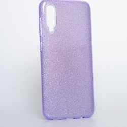 Galaxy A50 Kılıf Zore Shining Silikon Mor
