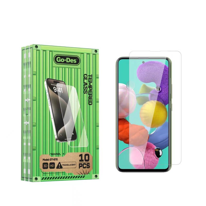 Galaxy A51 Go Des Fingerprint Free 9H Oleophobic Bom Glass Screen Protector - 2
