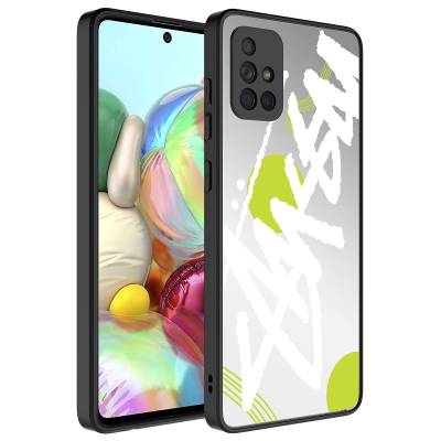 Galaxy A51 Kılıf Aynalı Desenli Kamera Korumalı Parlak Zore Mirror Kapak - 4