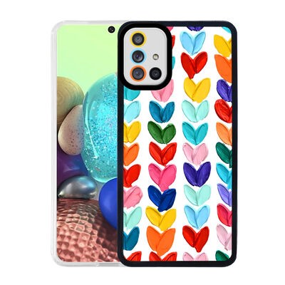 Galaxy A51 Kılıf Zore M-Fit Desenli Kapak - 8