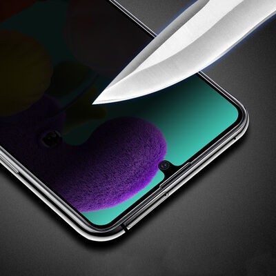 Galaxy A91 (S10 Lite) Zore New 5D Privacy Temperli Ekran Koruyucu - 7