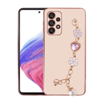 Galaxy A52 Kılıf El Tutamaçlı Kamera Korumalı Zore Taka Silikon Kapak - 1
