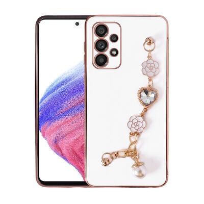 Galaxy A52 Kılıf El Tutamaçlı Kamera Korumalı Zore Taka Silikon Kapak - 3