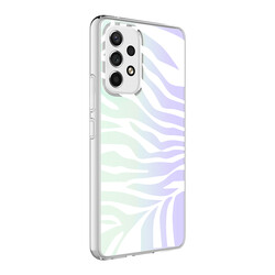Galaxy A53 5G Case Zore M-Blue Patterned Cover - Zore