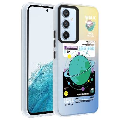 Galaxy A54 Kılıf Desenli Zore Dragon Sert Kapak - 6