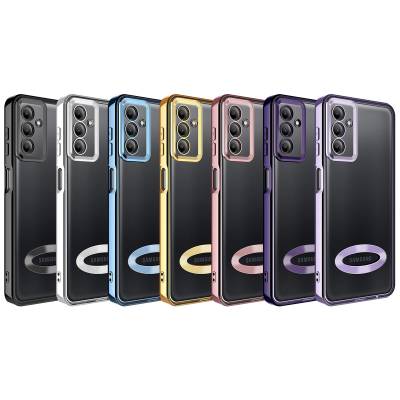 Galaxy A54 Kılıf Kamera Korumalı Logo Gösteren Zore Omega Kapak - 3