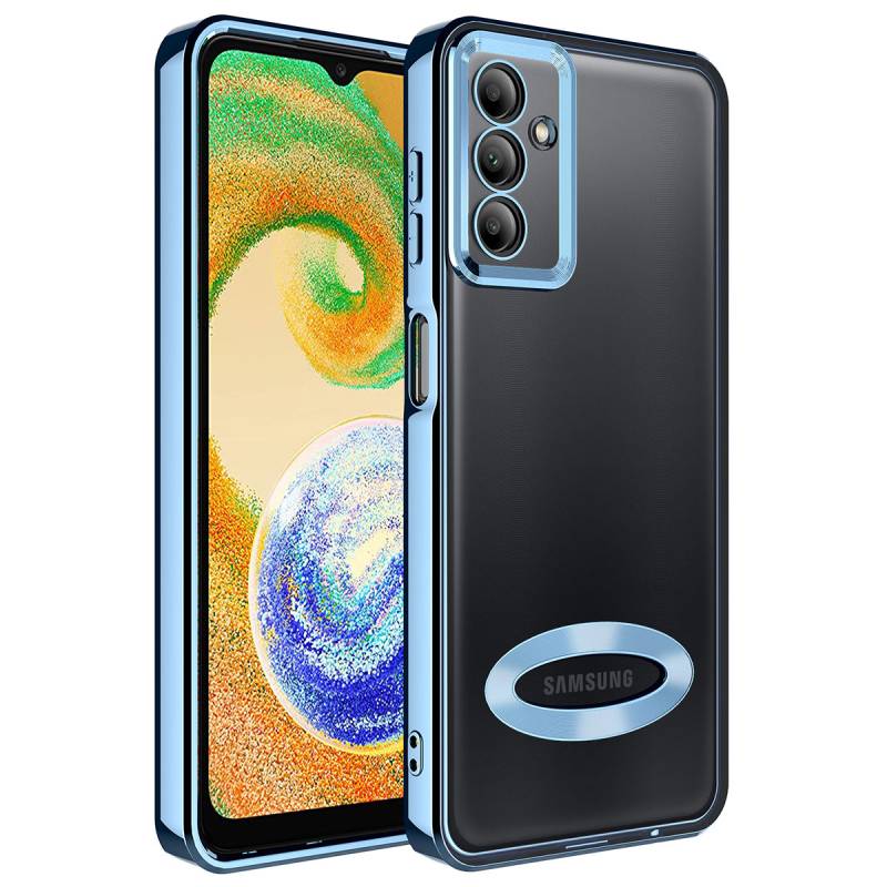 Galaxy A54 Kılıf Kamera Korumalı Logo Gösteren Zore Omega Kapak - 10