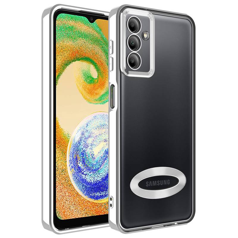 Galaxy A54 Kılıf Kamera Korumalı Logo Gösteren Zore Omega Kapak - 5