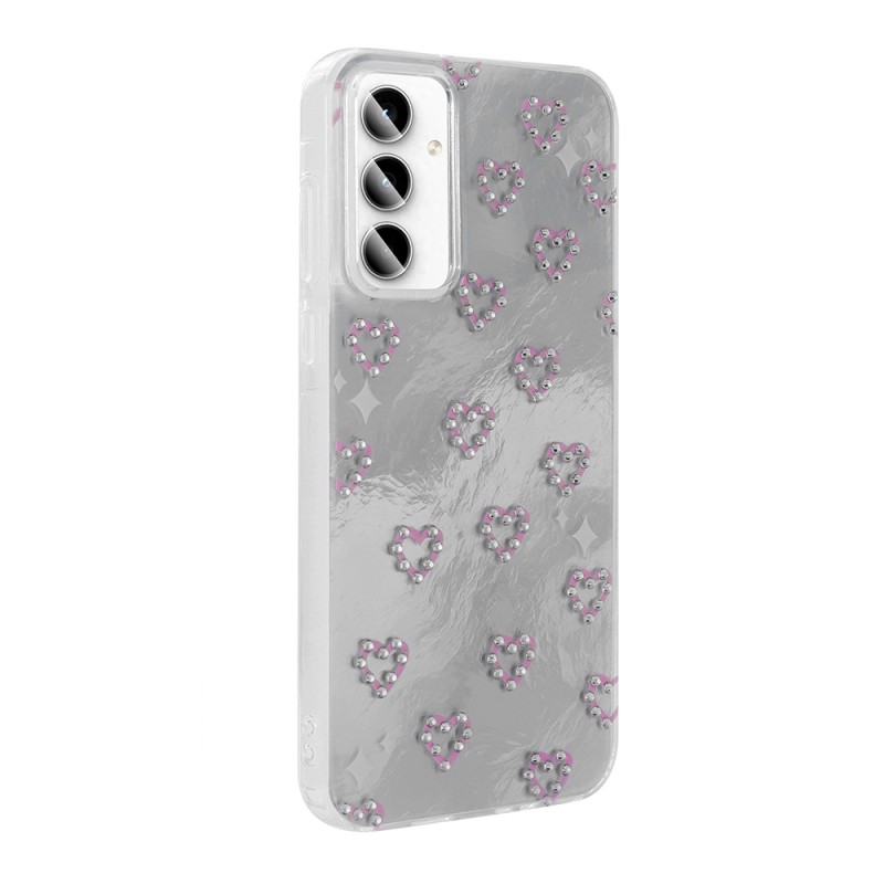 Galaxy A55 Case Camera Protection Figured Zore Ponti Silicone Cover - 12