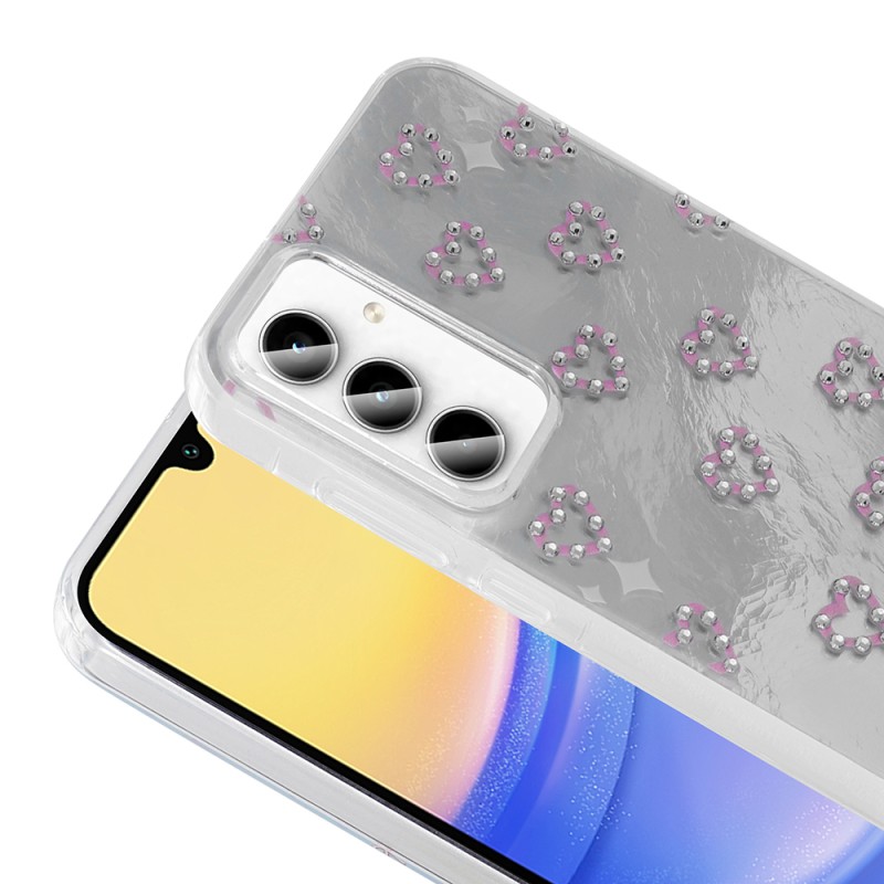Galaxy A55 Case Camera Protection Figured Zore Ponti Silicone Cover - 13
