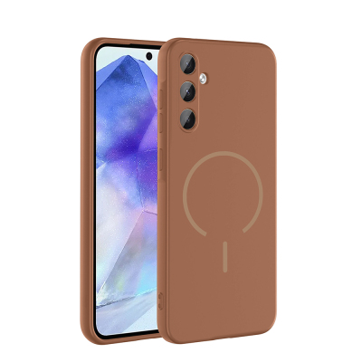 Galaxy A55 Case Zore Meta Cover with M-safe Charging Feature - Zore