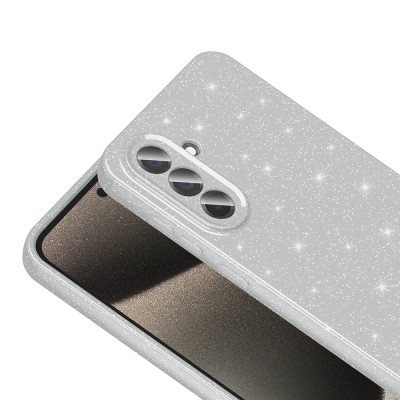 Galaxy A56 Case Camera Protection Glitter Luxury Zore Cotton Cover - 11