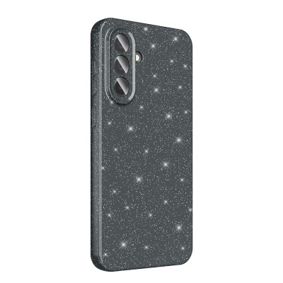 Galaxy A56 Case Camera Protection Glitter Luxury Zore Cotton Cover - 12