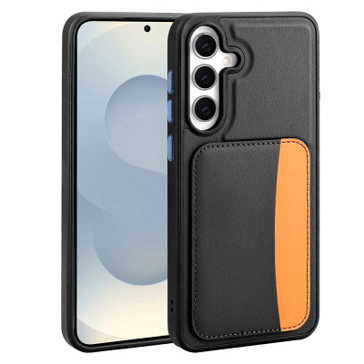 Galaxy A56 Case Card Holder Zore X-Card Silicone Cover - Zore