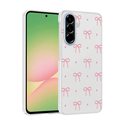 Galaxy A56 Case with Camera Protector, Patterned Zore Clip Cover - Zore