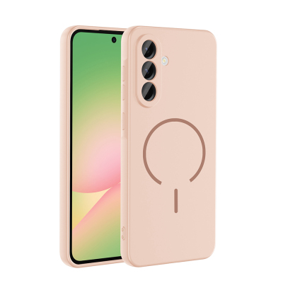 Galaxy A56 Case Zore Meta Cover with M-safe Charging Feature - Zore