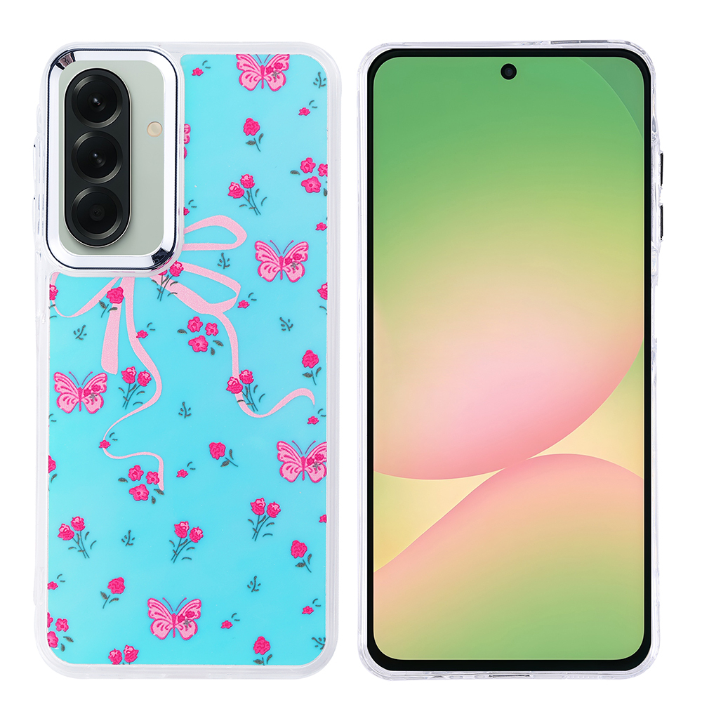 Galaxy A56 Kılıf Airbag Tasarımlı NXXA Hadra Kapak - Kelebek