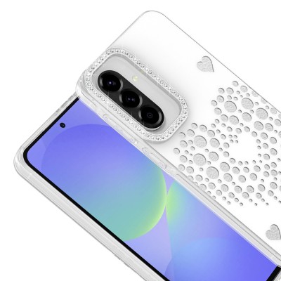 Galaxy A56 Kılıf Damla Taşlı Zore Rivas Sert PC Kapak - 8
