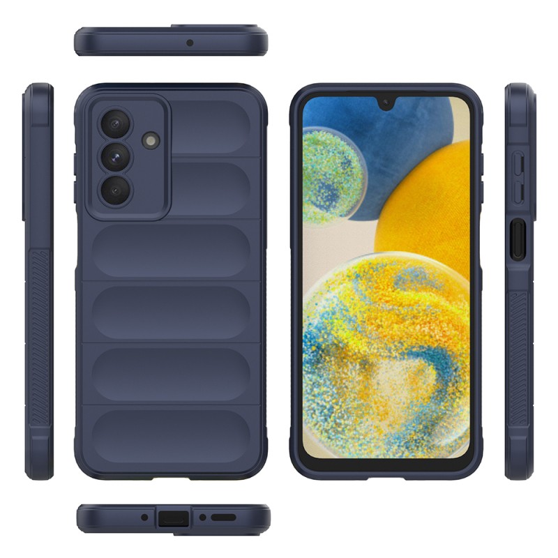 Galaxy A56 Kılıf Esnek TPU Oyuklu Arka Yüzey Tasarımlı Zore Etnik Silikon Kapak - 5