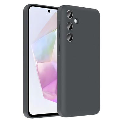 Galaxy A56 Kılıf Kamera Korumalı Kartlık Hazneli Zore Vitra Kapak - 6