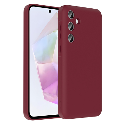 Galaxy A56 Kılıf Kamera Korumalı Kartlık Hazneli Zore Vitra Kapak - Zore