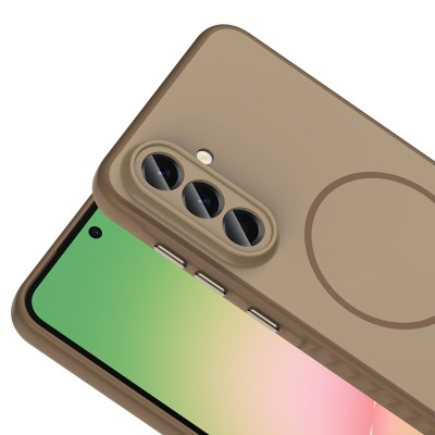 Galaxy A56 Kılıf M-safe Şarj Özellikli Zore Tea Kapak - 10