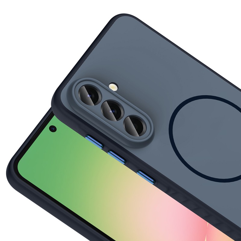 Galaxy A56 Kılıf M-safe Şarj Özellikli Zore Tea Kapak - 11