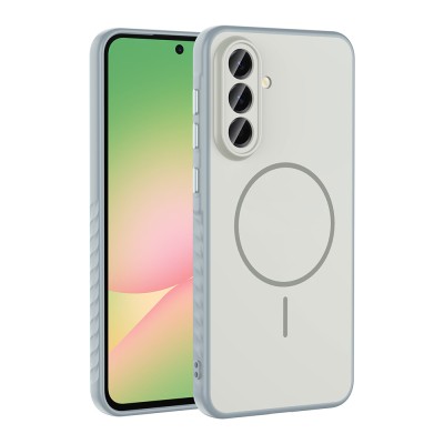 Galaxy A56 Kılıf M-safe Şarj Özellikli Zore Tea Kapak - 4