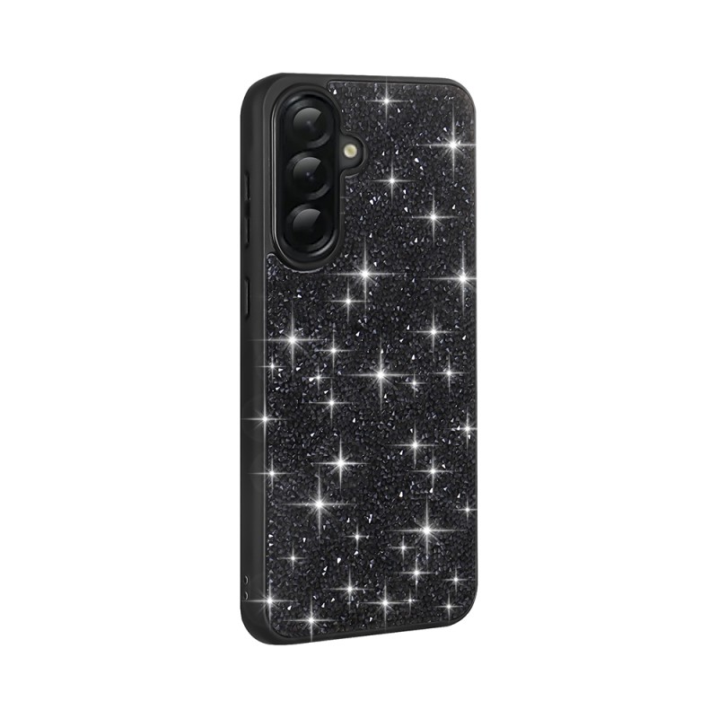 Galaxy A56 Kılıf Parlak Taşlı Tasarım Zore Pırlanta Kapak - 11