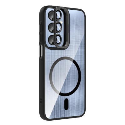 Galaxy A56 Kılıf Standlı ve Kamera Lens Hediyeli Zore Etro Kapak - 18