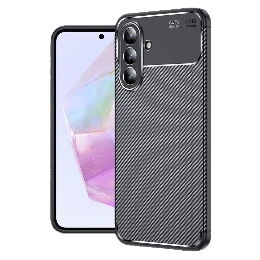 Galaxy A56 Kılıf Zore Negro Silikon Kapak - Siyah