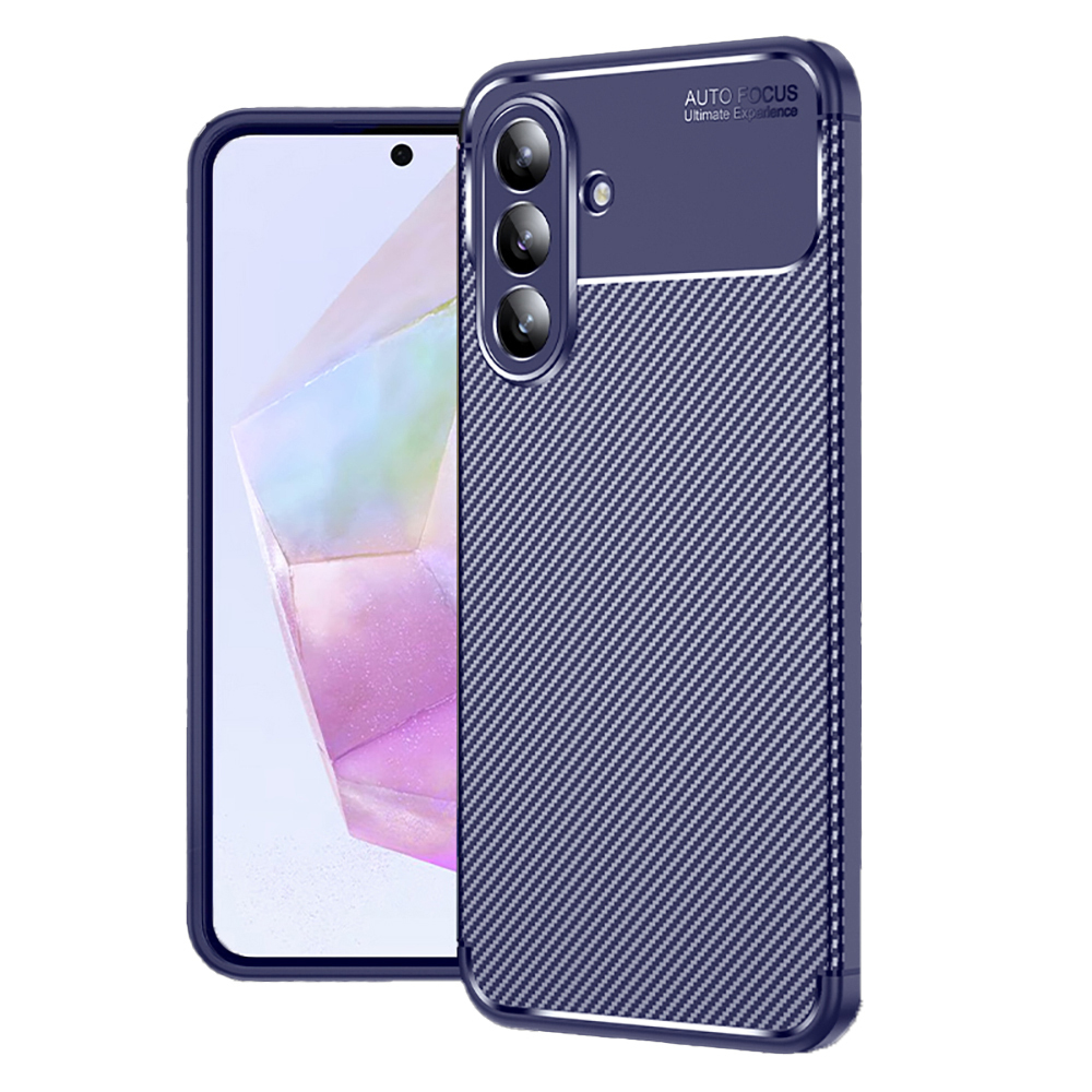 Galaxy A56 Kılıf Zore Negro Silikon Kapak - Lacivert