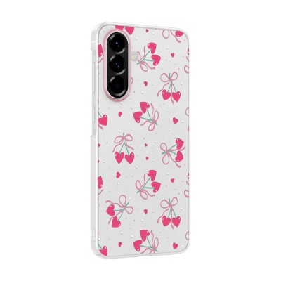 Galaxy A57 Case with Camera Protector, Patterned Zore Clip Cover - 7
