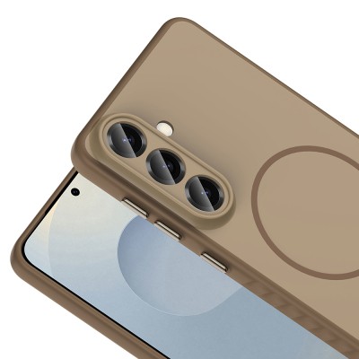 Galaxy A57 Kılıf M-safe Şarj Özellikli Zore Tea Kapak - 12