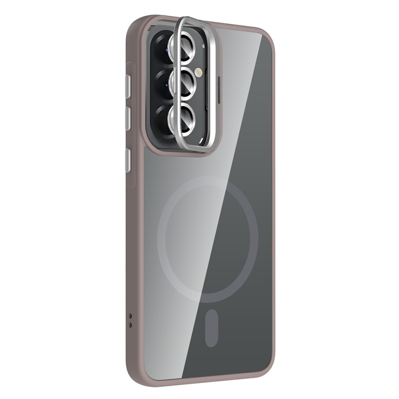 Galaxy A57 Kılıf Standlı ve Kamera Lens Hediyeli Zore Etro Kapak - 10
