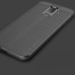 Galaxy A6 Plus 2018 Kılıf Zore Niss Silikon Kapak - 5