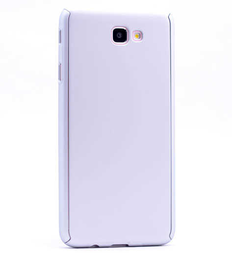 Galaxy A7 2016 Kılıf Zore 360 3 Parçalı Rubber Kapak - Gri