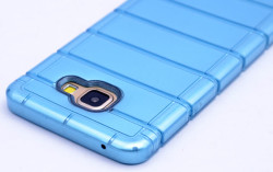 Galaxy A7 2016 Kılıf Zore Çizgili Motomo Kapak - Thumbnail