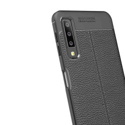Galaxy A7 2018 Kılıf Zore Niss Silikon Kapak - 4
