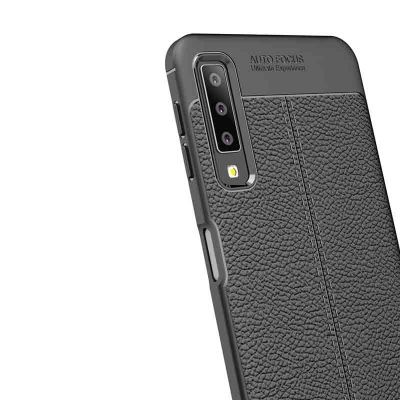 Galaxy A7 2018 Kılıf Zore Niss Silikon Kapak - 4