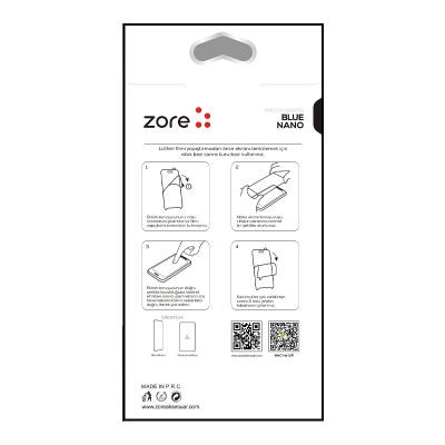 Galaxy A7 2018 Zore Blue Nano Ekran Koruyucu - 2