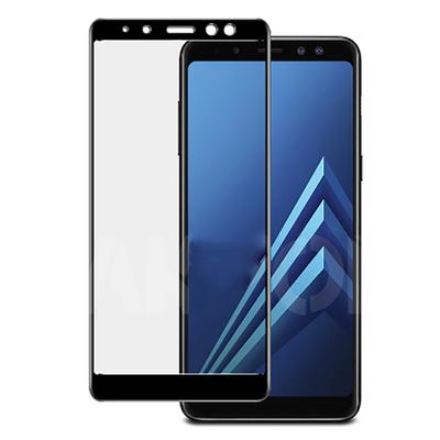 Galaxy A7 2018 Zore Kenarları Kırılmaya Dayanıklı Cam Ekran Koruyucu - 4