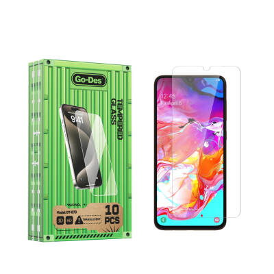 Galaxy A70 Go Des Parmak İzi Bırakmayan 9H Oleofobik Bom Glass Ekran Koruyucu - Go Des