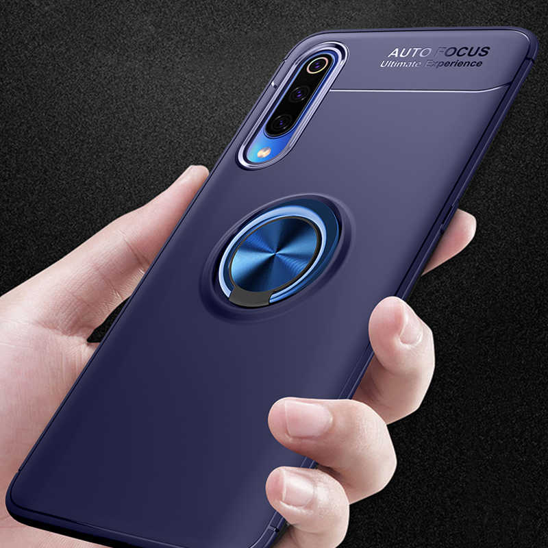 Galaxy A70 Kılıf Zore Ravel Silikon Kapak - Mavi