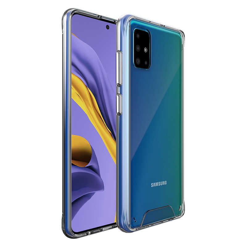 Galaxy A71 Zore Gard Silikon - Renksiz